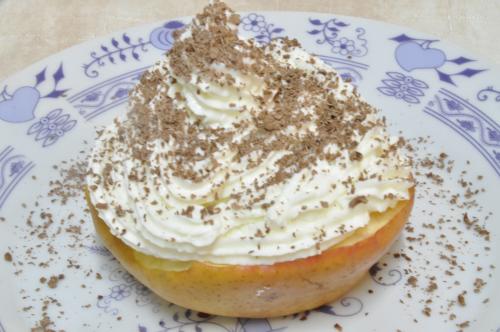 Jak uvařit jablka pečená s tvarohem ? Snadné recept, připravený za 30 - 45 minut